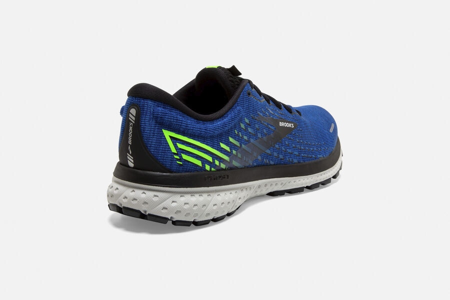 Brooks Israel Ghost 13 Road Running Shoes Mens - Blue - GAB-948735